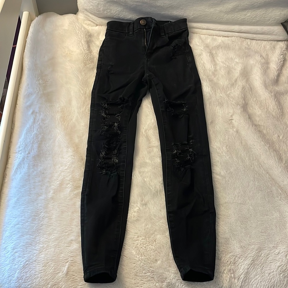 american eagle stretch skinny jeans